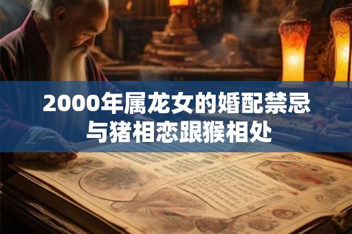 2000年属龙女的婚配禁忌 与猪相恋跟猴相处 2000年属龙女的婚配禁忌 与猪相恋跟猴相处
