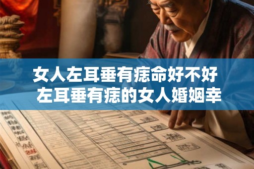 女人左耳垂有痣命好不好  左耳垂有痣的女人婚姻幸福美满