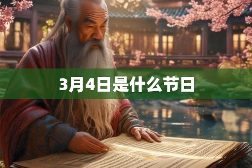 3月4日是什么节日