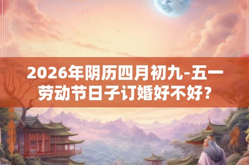 2026年阴历四月初九-五一劳动节日子订婚好不好？