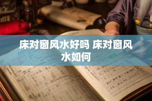 床对窗风水好吗 床对窗风水如何