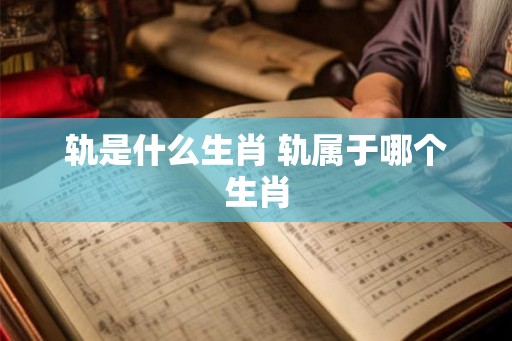 轨是什么生肖 轨属于哪个生肖