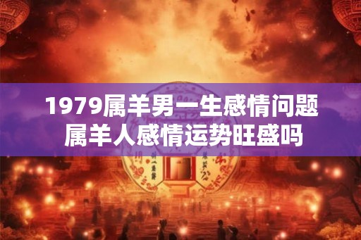 1979属羊男一生感情问题 属羊人感情运势旺盛吗 1979属羊男一生感情问题 属羊人感情运势旺盛吗