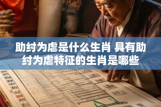助纣为虐是什么生肖 具有助纣为虐特征的生肖是哪些 助纣为虐是什么生肖 具有助纣为虐特征的生肖是哪些