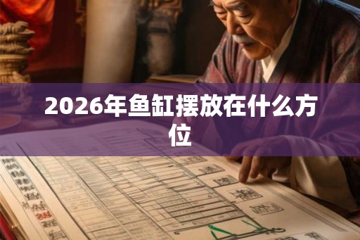 2026年鱼缸摆放在什么方位
