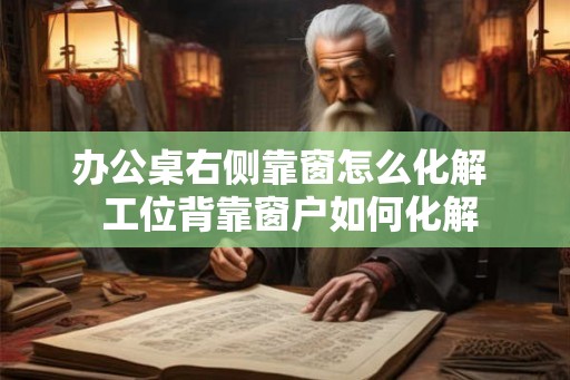 办公桌右侧靠窗怎么化解  工位背靠窗户如何化解