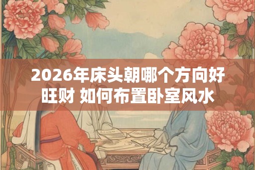 2026年床头朝哪个方向好旺财 如何布置卧室风水