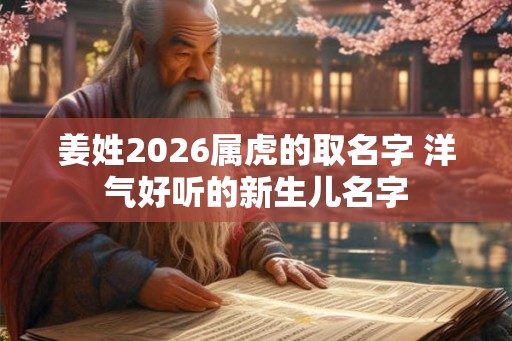 姜姓2026属虎的取名字 洋气好听的新生儿名字 姜姓2026属虎的取名字 洋气好听的新生儿名字