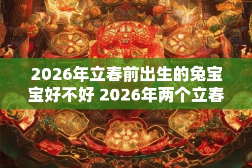 2026年立春前出生的兔宝宝好不好 2026年两个立春时间 2026年立春前出生的兔宝宝好不好 2026年两个立春时间