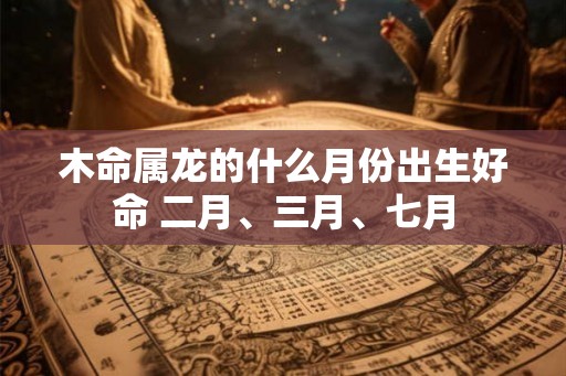 木命属龙的什么月份出生好命 二月、三月、七月