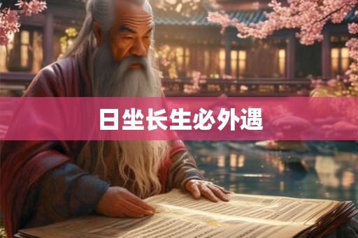 日坐长生必外遇 日坐长生必外遇
