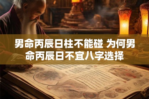 男命丙辰日柱不能碰 为何男命丙辰日不宜八字选择