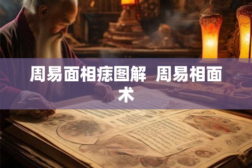 周易面相痣图解  周易相面术