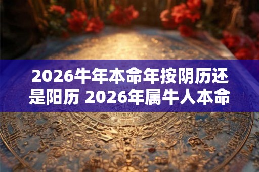 2026牛年本命年按阴历还是阳历 2026年属牛人本命年运势如何