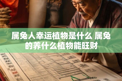 属兔人幸运植物是什么 属兔的养什么植物能旺财 属兔人幸运植物是什么 属兔的养什么植物能旺财