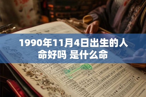1990年11月4日出生的人命好吗 是什么命