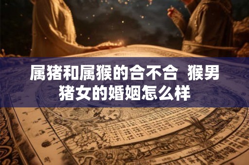 属猪和属猴的合不合 猴男猪女的婚姻怎么样 属猪和属猴的合不合 猴男猪女的婚姻怎么样