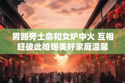 男路旁土命和女炉中火 互相旺彼此婚姻美好家庭温馨