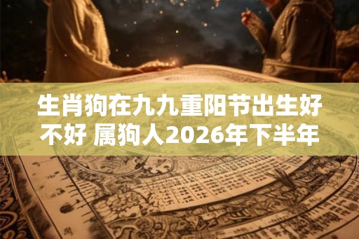 生肖狗在九九重阳节出生好不好 属狗人2026年下半年运势 生肖狗在九九重阳节出生好不好 属狗人2026年下半年运势