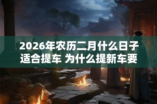2026年农历二月什么日子适合提车 为什么提新车要请人开