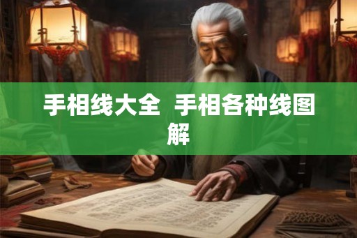 手相线大全  手相各种线图解