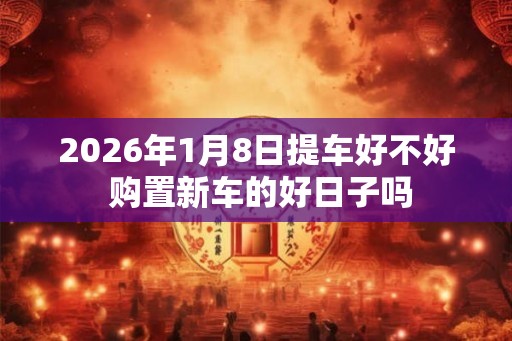 2026年1月8日提车好不好 购置新车的好日子吗