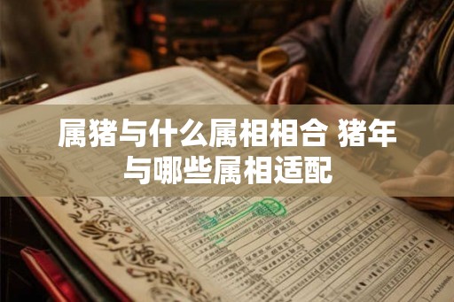 属猪与什么属相相合 猪年与哪些属相适配