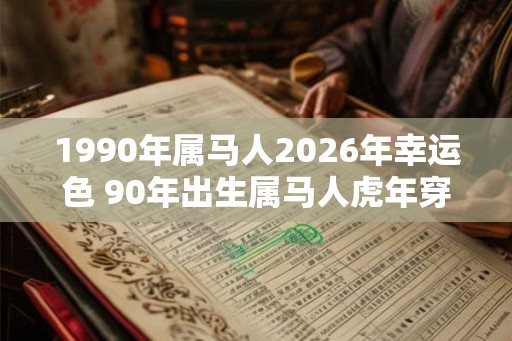 1990年属马人2026年幸运色 90年出生属马人虎年穿什么颜色衣服好 1990年属马人2026年幸运色 90年出生属马人虎年穿什么颜色衣服好