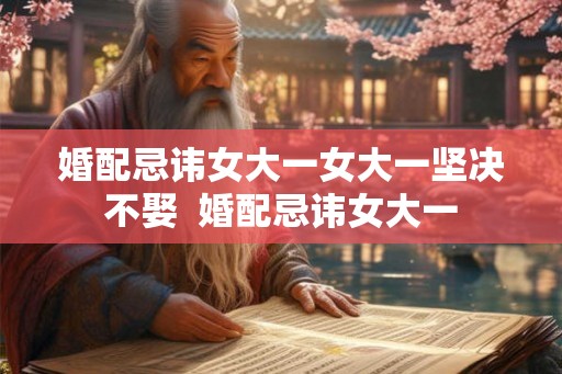 婚配忌讳女大一女大一坚决不娶 婚配忌讳女大一 婚配忌讳女大一女大一坚决不娶 婚配忌讳女大一