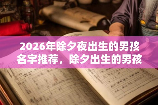 2026年除夕夜出生的男孩名字推荐，除夕出生的男孩命好吗
