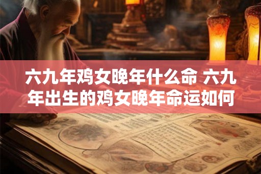 六九年鸡女晚年什么命 六九年出生的鸡女晚年命运如何