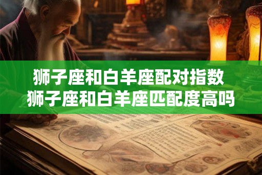 狮子座和白羊座配对指数 狮子座和白羊座匹配度高吗 狮子座和白羊座配对指数 狮子座和白羊座匹配度高吗