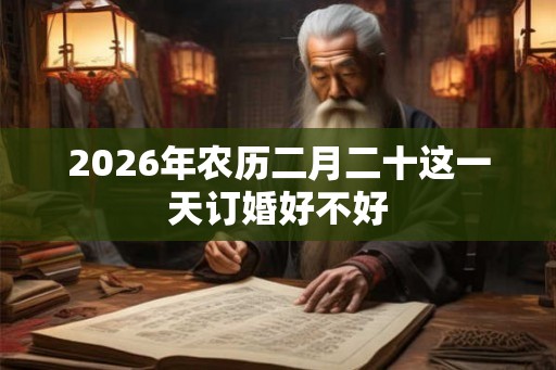 2026年农历二月二十这一天订婚好不好