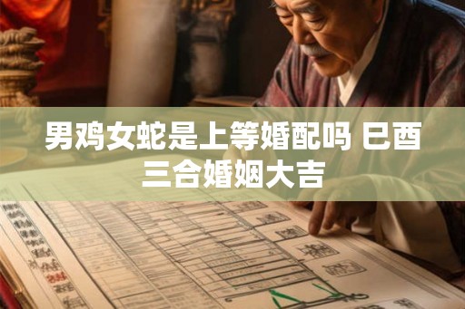 男鸡女蛇是上等婚配吗 巳酉三合婚姻大吉