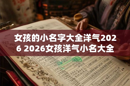 女孩的小名字大全洋气2026 2026女孩洋气小名大全