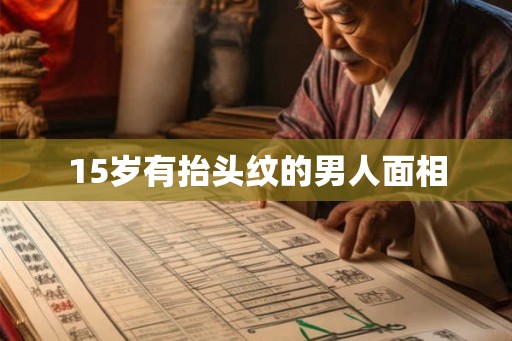 15岁有抬头纹的男人面相
