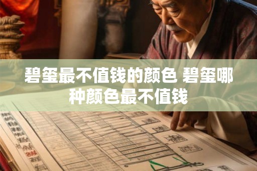 碧玺最不值钱的颜色 碧玺哪种颜色最不值钱 碧玺最不值钱的颜色 碧玺哪种颜色最不值钱