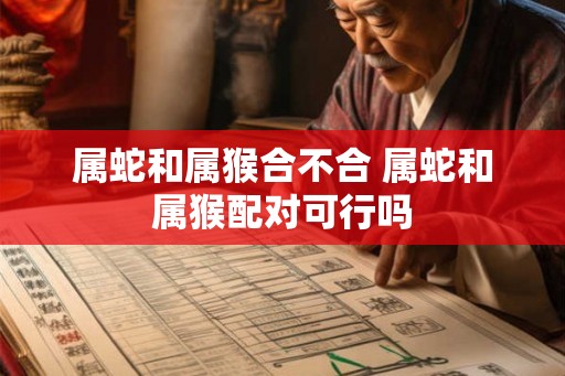 属蛇和属猴合不合 属蛇和属猴配对可行吗 属蛇和属猴合不合 属蛇和属猴配对可行吗