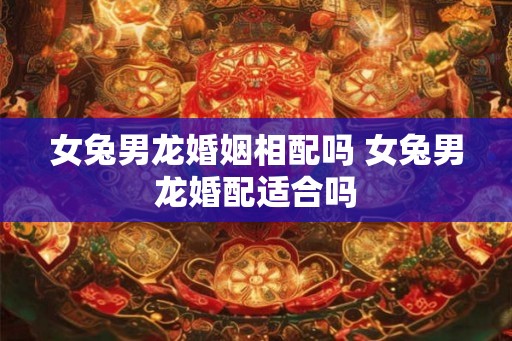 女兔男龙婚姻相配吗 女兔男龙婚配适合吗