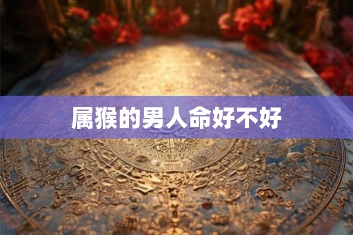 属猴的男人命好不好