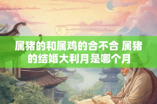 属猪的和属鸡的合不合 属猪的结婚大利月是哪个月 属猪的和属鸡的合不合 属猪的结婚大利月是哪个月
