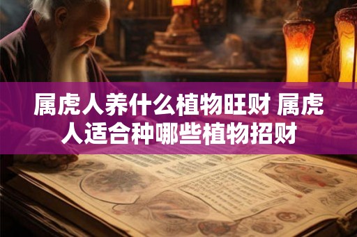 属虎人养什么植物旺财 属虎人适合种哪些植物招财