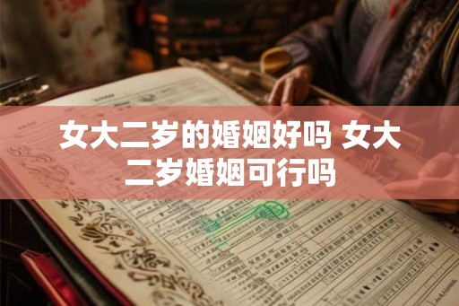 女大二岁的婚姻好吗 女大二岁婚姻可行吗