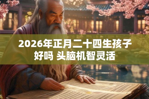 2026年正月二十四生孩子好吗 头脑机智灵活 2026年正月二十四生孩子好吗 头脑机智灵活