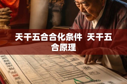天干五合合化条件  天干五合原理