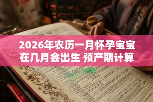 2026年农历一月怀孕宝宝在几月会出生 预产期计算方式介绍