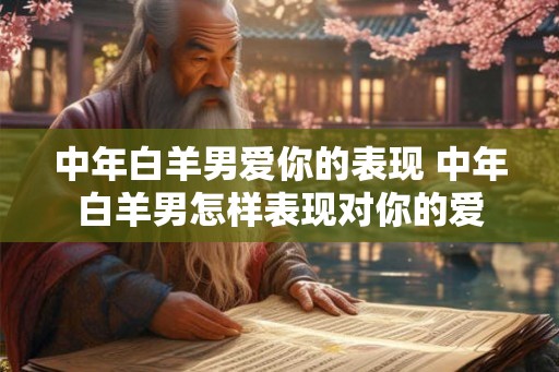中年白羊男爱你的表现 中年白羊男怎样表现对你的爱