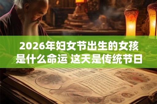 2026年妇女节出生的女孩是什么命运 这天是传统节日吗