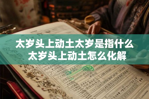 太岁头上动土太岁是指什么 太岁头上动土怎么化解 太岁头上动土太岁是指什么 太岁头上动土怎么化解