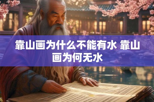 靠山画为什么不能有水 靠山画为何无水
